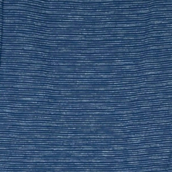 Talbots Skirt Womens Small Blue Stripe Tulip Hem Midi Wrap Front Side Tie Preppy - Picture 4 of 7